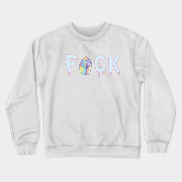 Cosmic F*ck Crewneck Sweatshirt by Ezzie